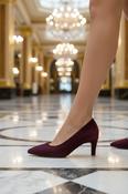 Court Shoe - Mulberry image