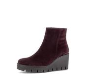 Wedge Ankle Boot - Mulberry image