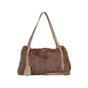 Shoulder Bag with Tassle - Brown image
