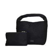 Shoulder Bag with Pouch - Black image