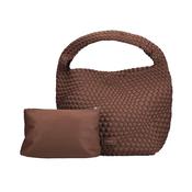 Shoulder Bag with Pouch - Brown image