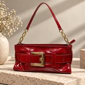 Shoulder Bag - Cherry Red image
