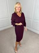 Frill Sleeve Dress - Amorone image