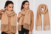 Tassle Scarf - Brown Sugar image