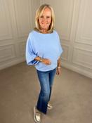 Batwing Sweater - Sky Blue image