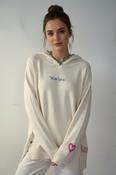 Iconic Hooded Sweater - Off White image