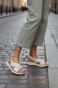 Cross Strap Sandal - Ice image