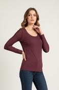Mesh Sleeve Top - Amorone