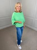 Batwing Sweater - Apple Green
