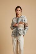 Grey Frill Cardigan - Grey