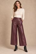 Faux Leather Pant - Amorone image