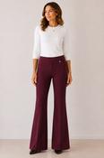 Joella Flared Pant - Sangria