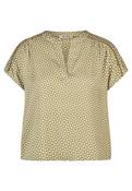 Pattern Blouse - Olive Green image