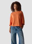 Half Sleeve Sweater - Orange image