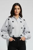 Stripe Blouse - White