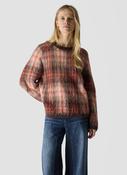 Check Sweater - Espresso