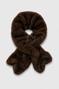 Faux Fur Scarf - Coffee