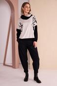 Cuff Pant - Black image