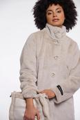 Faux Fur Coat - Birch image