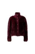 Faux Fur Cardigan - Bramble Berry