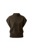 Short Sleeve Sweater - Taupe