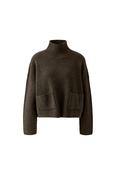 High Neck Sweater - Taupe image