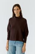 High Neck Sweater - Chocolate Torte