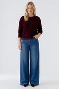 Cable Knit Sweater - Bramble Berry image