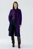 Wool Coat - Ultra Violet image