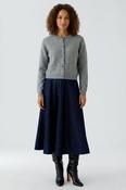 Knit Cardigan - Steel Grey