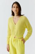 Short Cardigan - Lemon Zest