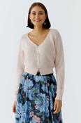 Short Cardigan - Peach Whip