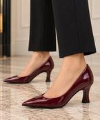 Patent Court Shoe - Chianti image