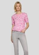 Heart Print Top - Crocus