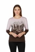 City Print Top - Rosé image