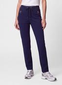 Slim Pant with Zip Pockets - Marine image