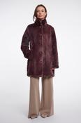 Faux Fur Coat - Chocolate Bean image