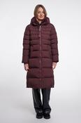 Padded Coat with Detachable Collar - Fudge Cloak