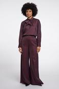 Short Length Wide Leg pant - Fudge Cloak image