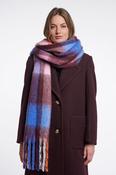 Check Scarf - Blue Fudge image