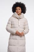 Padded Coat with Collar - Birch image