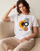 Circle Top - White and Black image