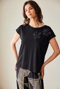 3D Flower Top - Black image