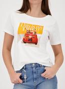 Car T-shirt - Off White image