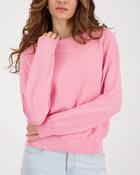 Boat Neck Sweater - Spring Flower image