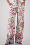 Floral Palazzo Pant - Champagne Beige Pattern image