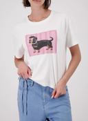 Dachshund T-shirt - Off White image