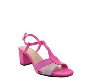 Block Heel Sandal - Pink image