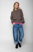 Roundneck Sweater - Taupe image