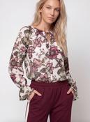 Floral Blouse - Antique White Pattern image